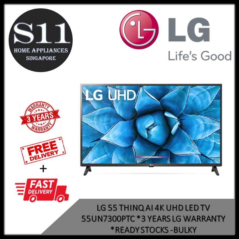 LG 55 ThinQ AI 4K UHD LED TV 55UN7300PTC * 3 YEAR LG WARRANTY* READY STOCKS