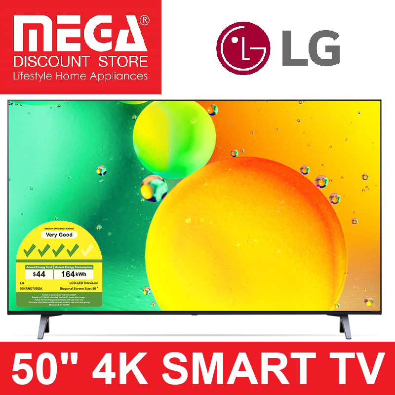 LG 50NANO75SQA 50" NANO75 4K UHD SMART NANOCELL TV
