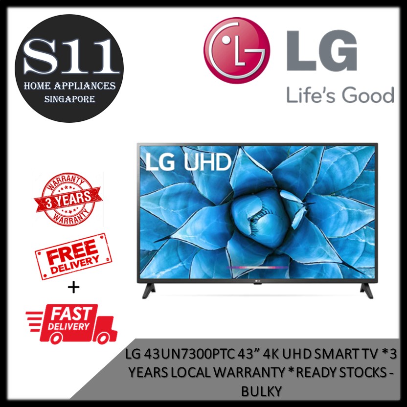 LG 43UN7300PTC 43" 4K UHD Smart TV * 3 YEARS LOCAL WARRANTY * READY STOCKS