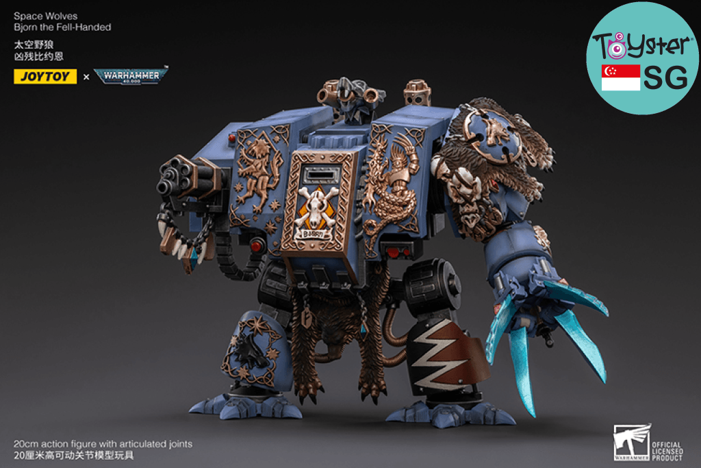 JOYTOY Warhammer 40K Space Wolves Bjorn the Fell-Handed