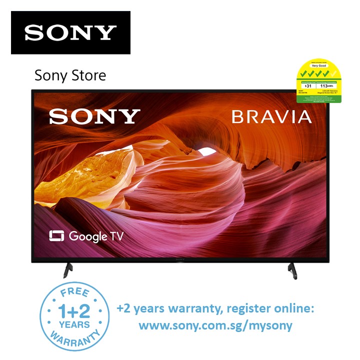 Sony Singapore | 43" X75K | 4K TV | 43X75K | Google TV | 3 Years Warranty