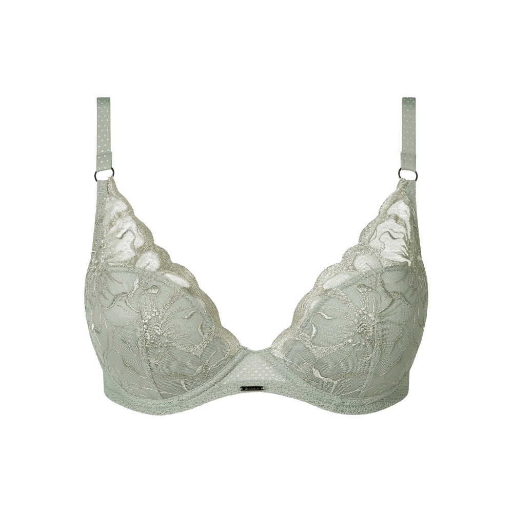 【Fleurs】Concentrated Lifting Underwear>BCD Cup>Matcha Green (12M2_TM)【Chantelle】