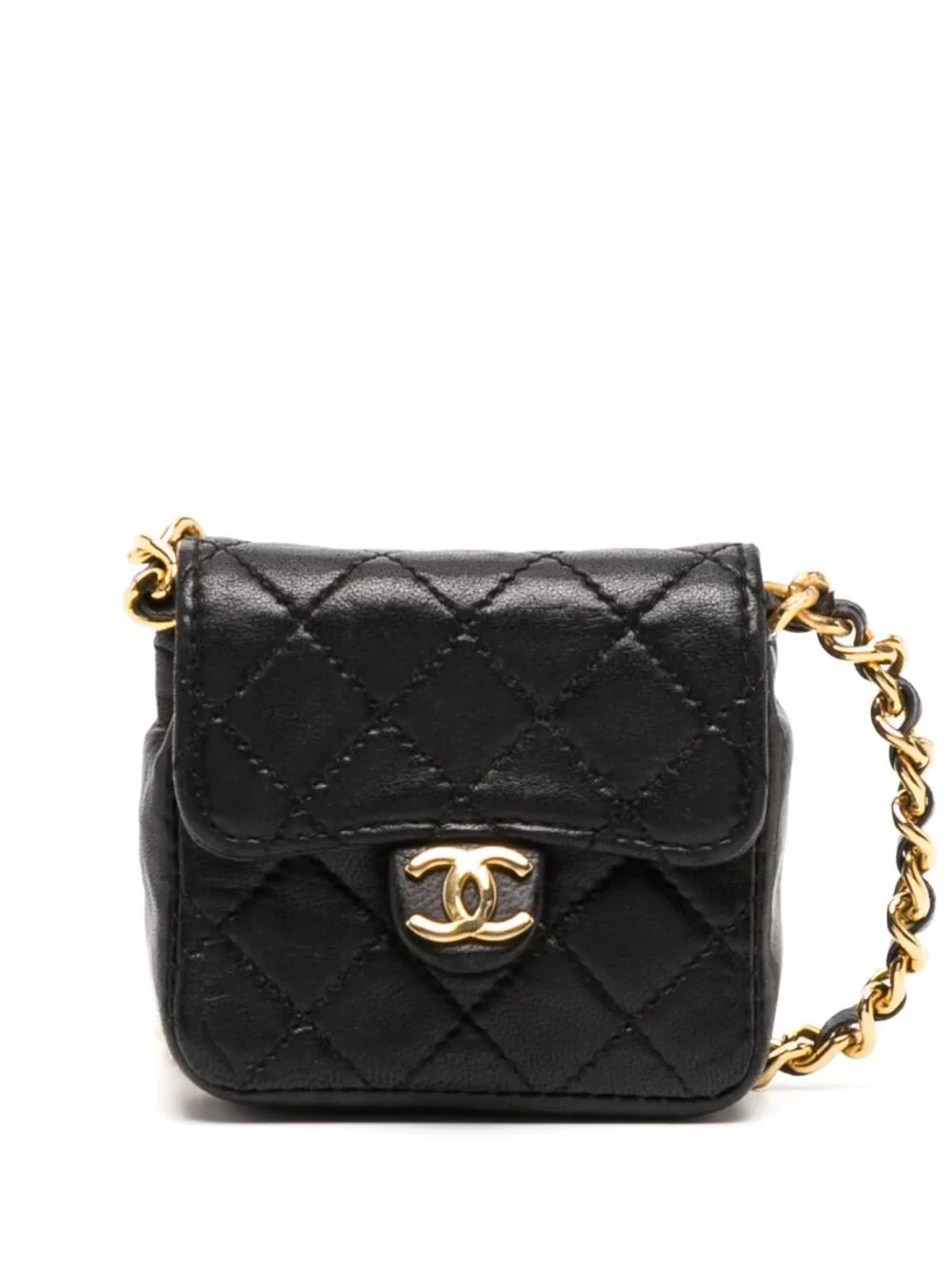 CHANEL Pre-Owned.   Classic Flap square mini shoulder bag (collection in the 1990s).