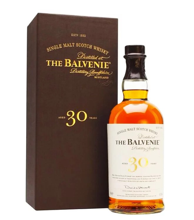 The Balvenie 30 Year Old Single Malt Whiskey 700mL