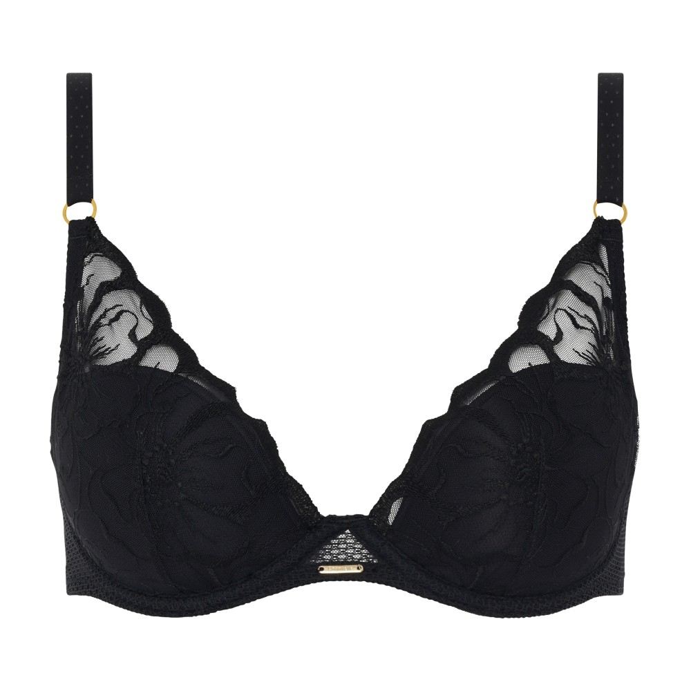 【Fleurs】Concentrated Underwear>BCD Cup>Black (12M2_11)【Chantelle】