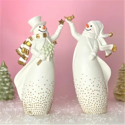 Warm Christmas [Smile Snowman Star Bird] Christmas Winter Gift Present Interior Figurine Object Miscellaneous Goods