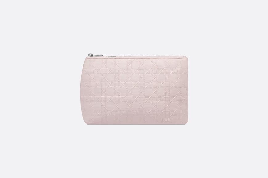 Pull pouch.  Light pink Cannage rattan case cotton canvas.  Numbering: S9910PFCT_M390