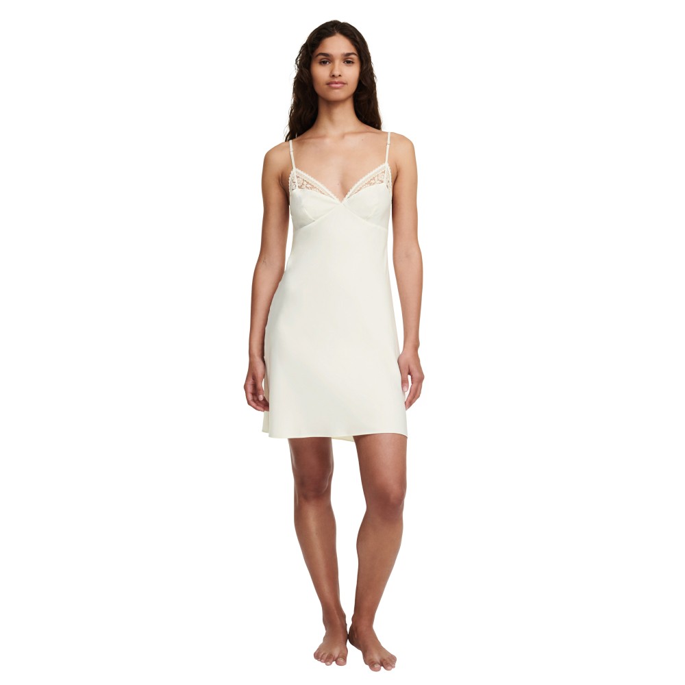 【New Romance】Long petticoat>SL size>Ivory white (16QD_35)【Chantelle】