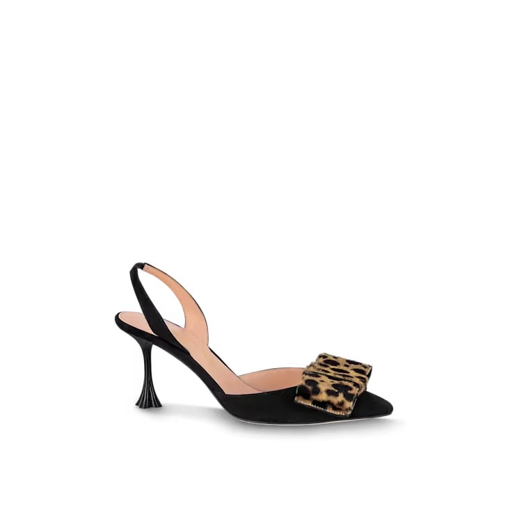 LV Blossom Slingback Pump