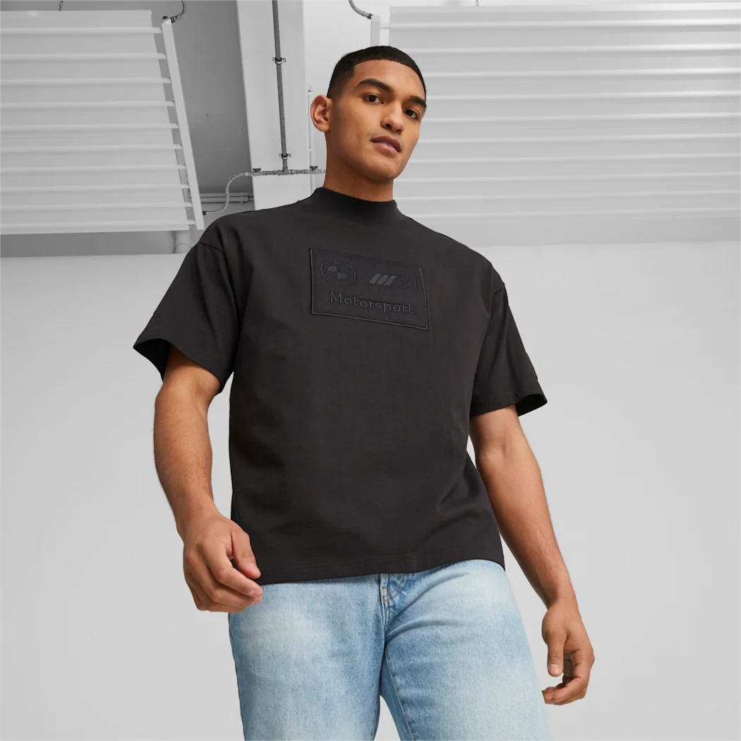BMW M Motorsport Statement Logo Men's Tee