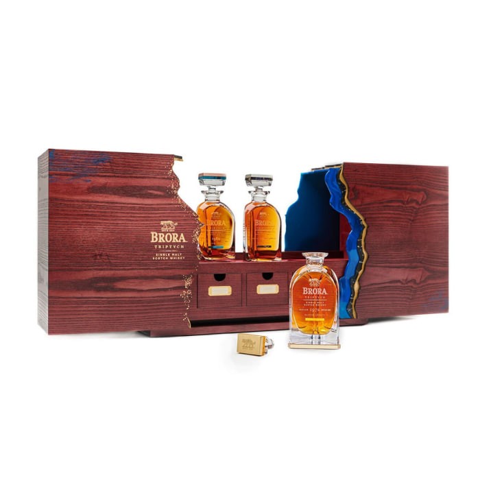 Brora Triptych Whisky Collection