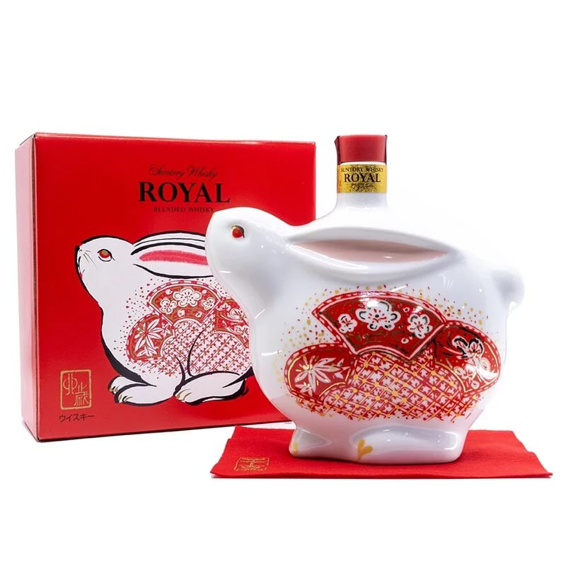 SUNTORY Royal 2023 Year of the Rabbit Zodiac Limited Edition Whiskey 600ml Gift Box