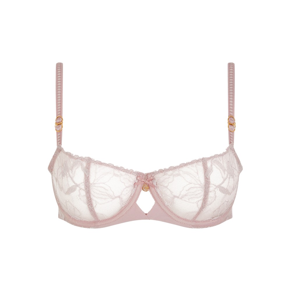 【Orchids】1/2 Mesh Unlined Underwear>BCD Cup>England Garden (21U5_0V)【Chantelle】