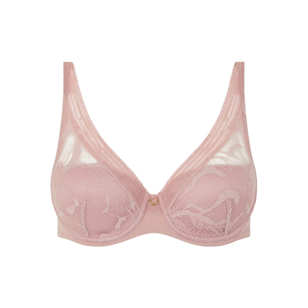 【True Lace】Spacer T-Shirt Bra Underwear>BCD Cup>England Garden (11M2_0V)【Chantelle】