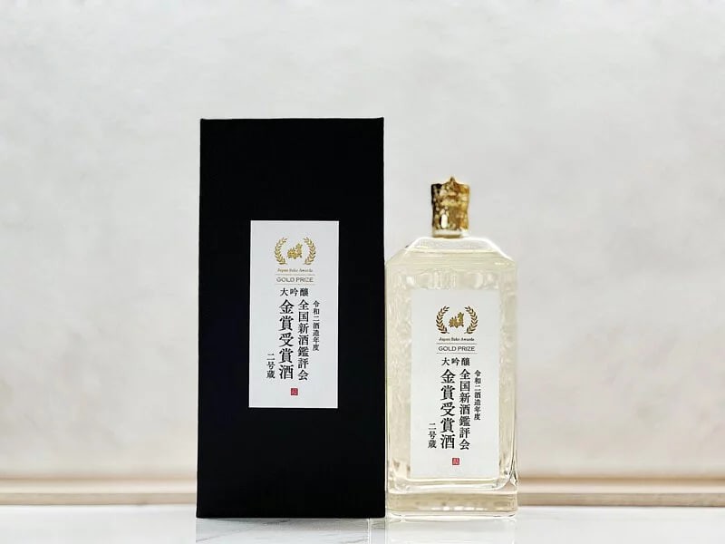 Kamo Crane Golden Prize Sake No. 2 Collection Shigeru Fukuda