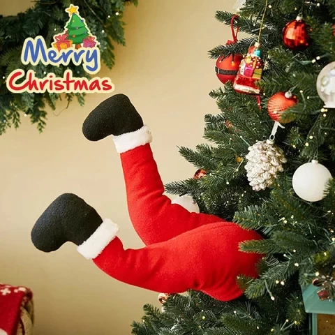 Christmas Christmas Tree Decoration Ornament Stuffed Toy Santa Claus Decoration Christmas