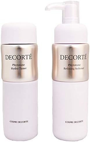 Decorte Phytotune Refining Softener TR & Hydro Tuner Moisturizing Balancing Anti Aging Repairing Toner & Emulsion, 200ml & 200ml