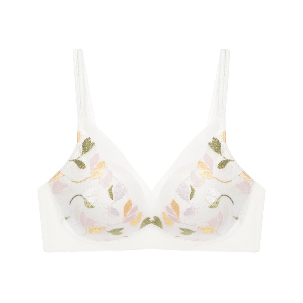 Triumph-Premium Spring Series 360 streamline shape bra without steel ring BD cup｜11-1916