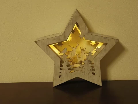 Reindeer Christmas Display LED Light Christmas Miscellaneous Goods Christmas Present Christmas Object