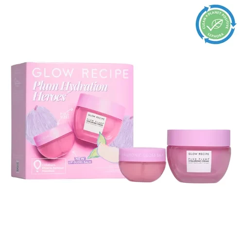 SEPHORA EXCLUSIVE GLOW RECIPE Plum Hydration Heroes (Holiday Limited Edition)